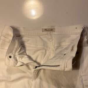 Madewell White Denim Jeans
